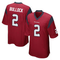H.Texans #2 Calen Bullock Player Red Home Game Gdoa Stitched Jerseys