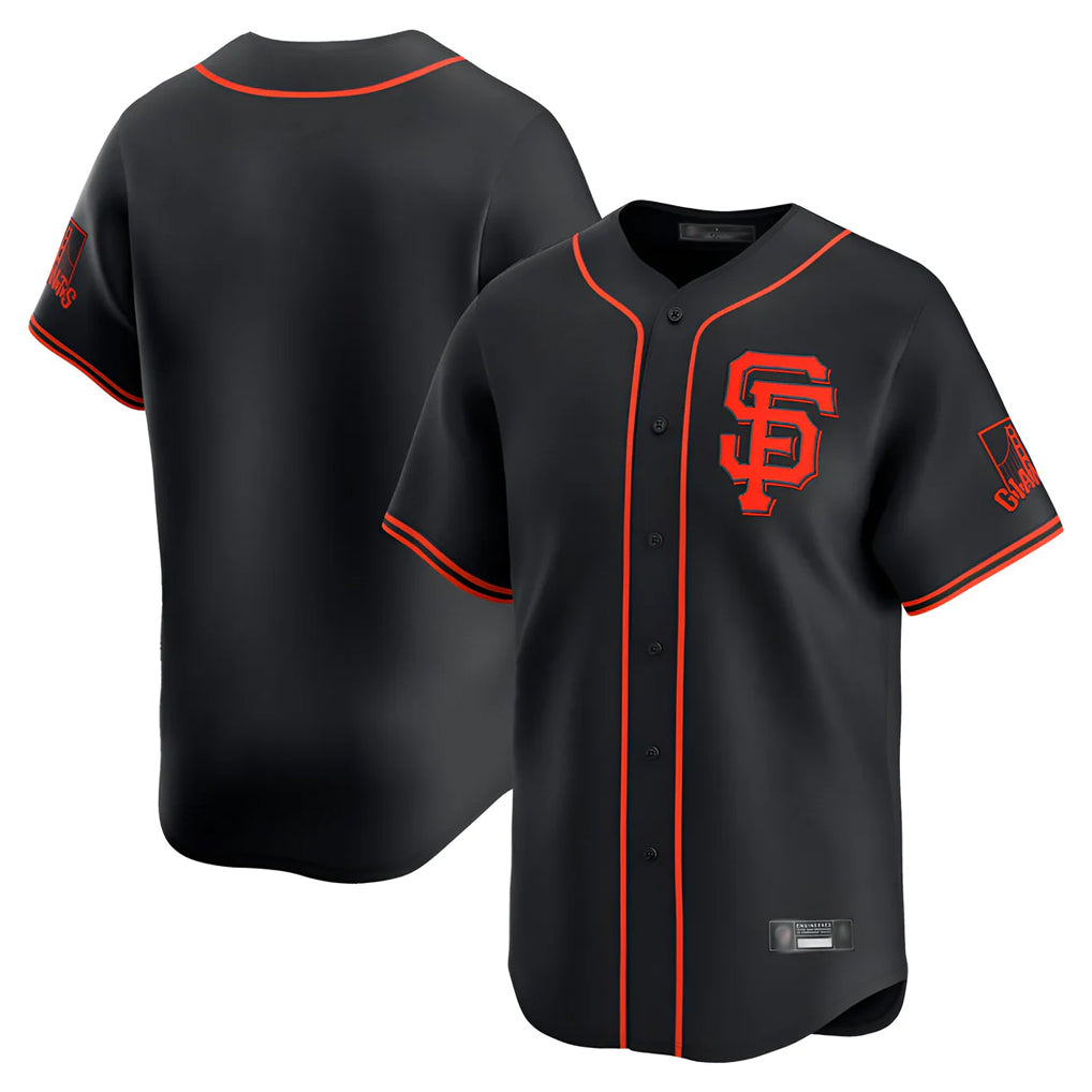 SF.Giants ## Giants Blank Player Black 2026 Home Limited Fdoa Stitched Jerseys