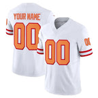 Custom TB.Buccaneers White Limited '76 Vapor F.U.S.E. Home Game Any Name & Numbers Gdoa Stitched Jerseys