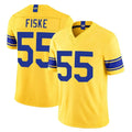 LA.Rams #55 Braden Fiske Player Gold Limited Classic Sol Vapor F.U.S.E.Home Game Gdoa Stitched Jerseys