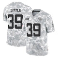 J.Jaguars #39 Cam Little Player Arctic Camo Salute To Service Limited Game Gdoa Stitched Jerseys