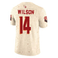 A.Cardinals #14 Michael Wilson Player Cream Rivalries Collection Vapor Limited Home Game Gdoa Stitched Jerseys