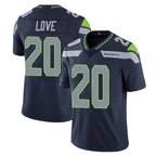 S.Seahawks #20 Julian Love Player Navy Limited Vapor Untouchable Home Game Gdoa Stitched Jerseys