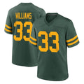 GB.Packers #33 Evan Williams Player Green Alternate Home Game Gdoa Stitched Jerseys