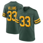GB.Packers #33 Evan Williams Player Green Alternate Home Game Gdoa Stitched Jerseys