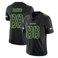 S.Seahawks #88 AJ Barner Player Black Impact Limited Home Game Gdoa Stitched Jerseys