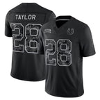 IN.Colts #28 Jonathan Taylor Player Black Limited 2026 Salute to Service Home Game Gdoa Stitched Jerseys