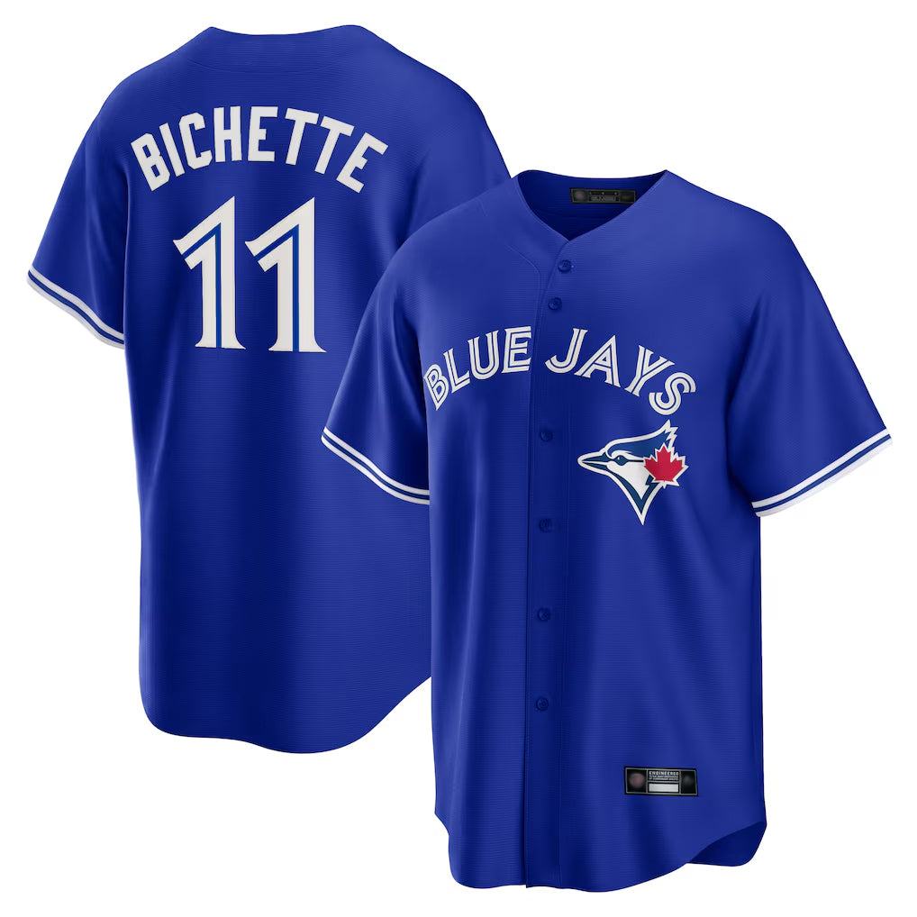 T.Blue Jays #11 Bo Bichette Player Blue Rush Limited Fdoa Stitched Jerseys