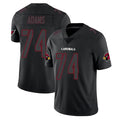 A.Cardinals #74 Isaiah Adams Player Black Impact Limited Home Game Gdoa Stitched Jerseys