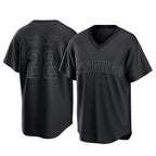 S.Diego Padres #22 Mason Miller Player Black Pitch Fashion Game T-shirt Fdoa Stitched Jerseys