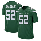 NY.Jets #52 Kingsley Enagbare Player Green Home Game Gdoa Stitched Jerseys