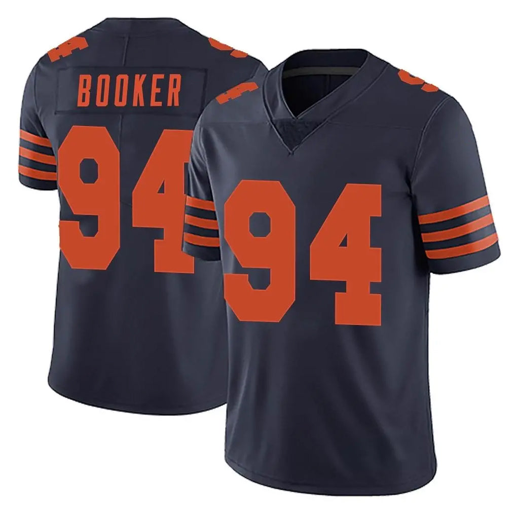 C.Bears #94 Austin Booker Player Navy Blue Alternate Vapor Untouchable Limited Gdoa Stitched Jerseys