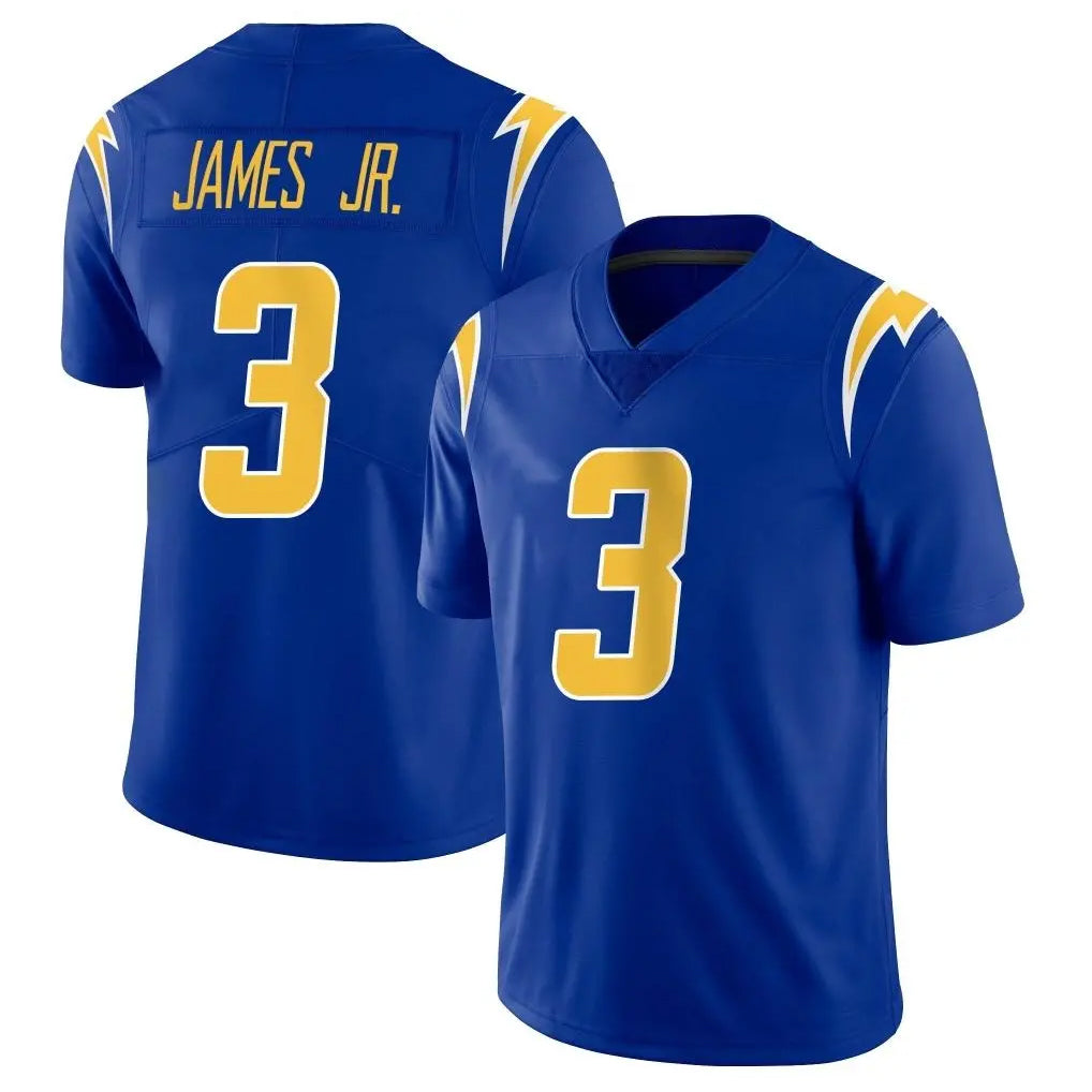 LA.Chargers #3 Derwin James Jr. Player Royal Limited Vapor Home Game Gdoa Stitched Jerseys