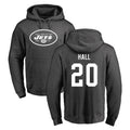 NY.Jets #20 Breece Hall Player Gray Pullover Hoodies Limited Game Gdoa Stitched Jerseys