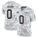 NY.Jets #0 Braelon Allen Player Arctic Camo Salute to Service Limited Game Gdoa Stitched Jerseys