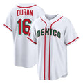B.Red Sox #16 Jarren Duran Player White Mexico 2026 World Classic Home Game Gdoa Stitched Jerseys