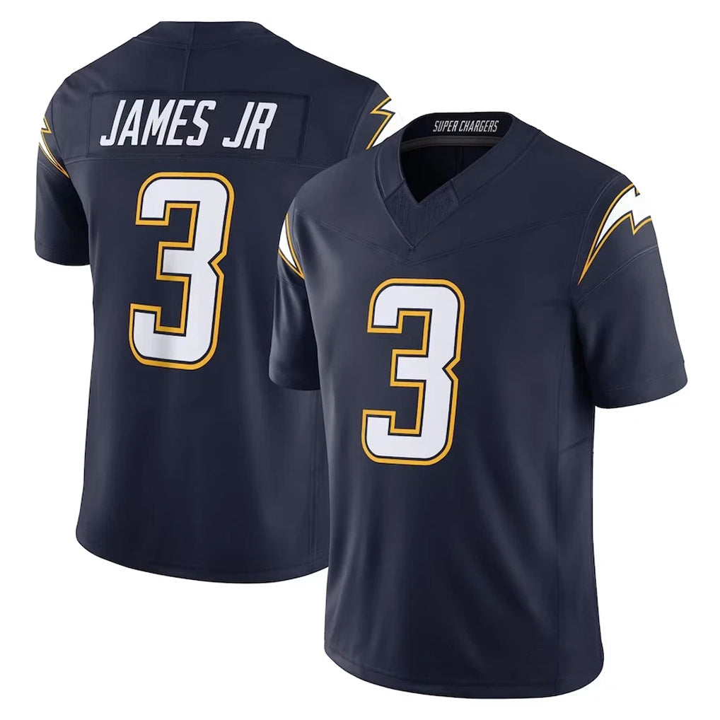 LA.Chargers #3 Derwin James Jr. Player Navy Vapor F.U.S.E. Limited Home Game Gdoa Stitched Jerseys