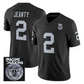 LV.Raiders #2 Ashton Jeanty Player Black Vapor Limited Home Game Gdoa Stitched Jerseys