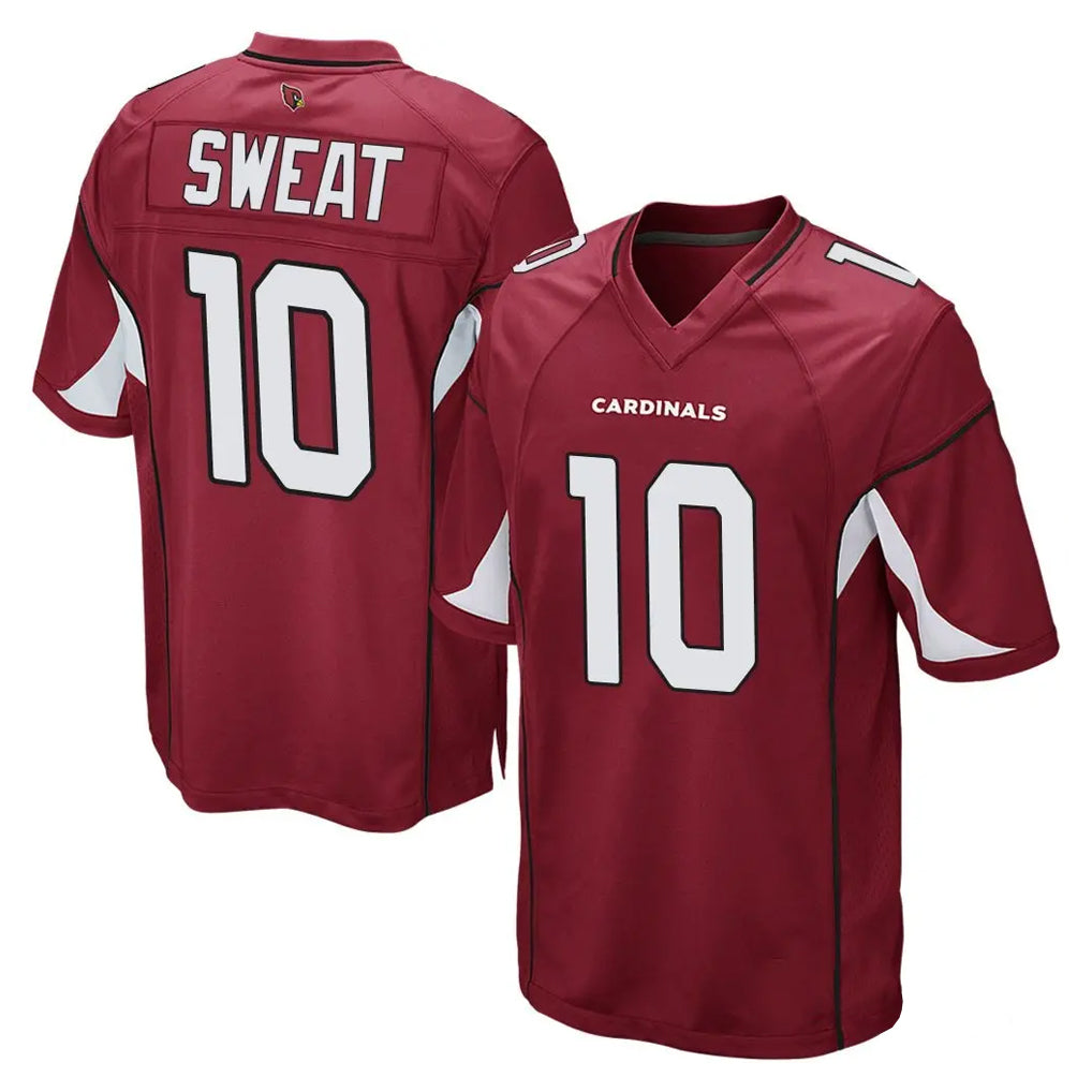 A.Cardinals #10 Josh Sweat Player Cardinal Home Game Gdoa Stitched Jerseys