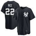 NY.Yankees #22 Ben Rice Player Navy Game Home Fdoa Stitched Jerseys