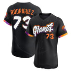 SF.Giants #73 Randy Rodriguez Player Black City Connect Home Limited Elite Fdoa Stitched Jerseys