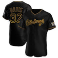 P.Pirates #32 Henry Davis Player Black Home Limited Elite Fdoa Stitched Jerseys