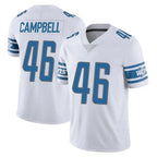 D.Lions #46 Jack Campbell Player White Limited Vapor Untouchable Home Game Gdoa Stitched Jerseys