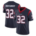 H.Texans #32 David Montgomery Player Navy Limited Vapor Untouchable Home Game Gdoa Stitched Jerseys