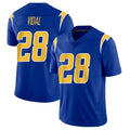 LA.Chargers #28 Kimani Vidal Player Royal Limited Vapor Home Game Gdoa Stitched Jerseys
