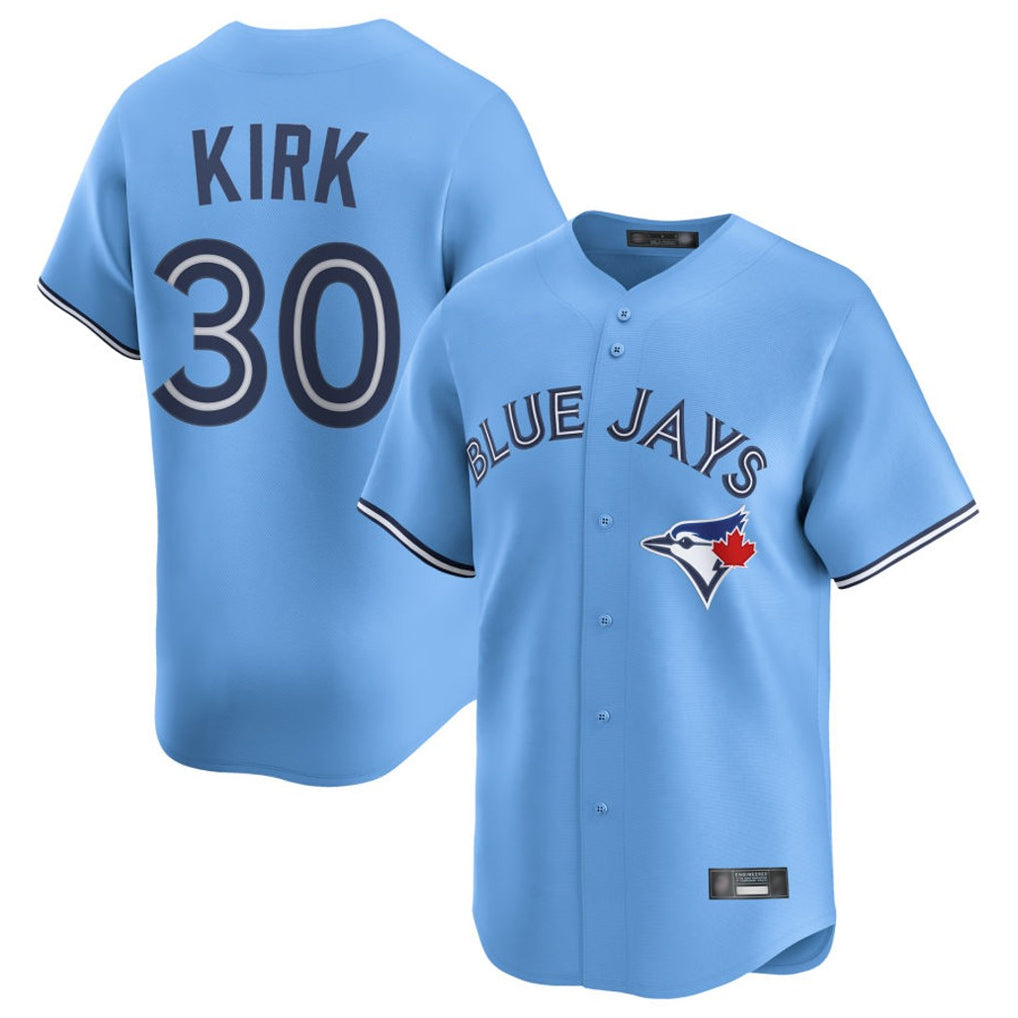 T.Blue Jays #30 Alejandro Kirk Player Blue Home Limited Fdoa Stitched Jerseys