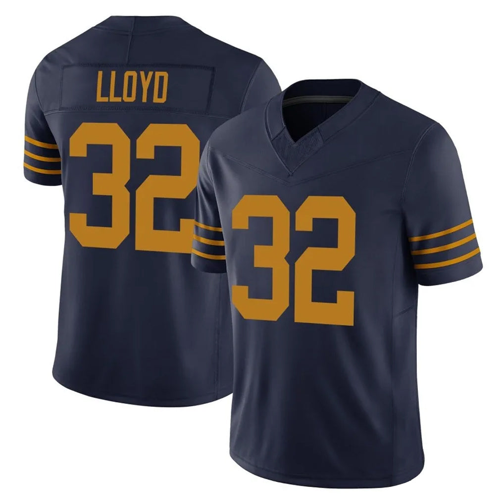 GB.Packers #32 MarShawn Lloyd Player Navy The 1923 Classic Vapor F.U.S.E. Home Game Gdoa Stitched Jerseys