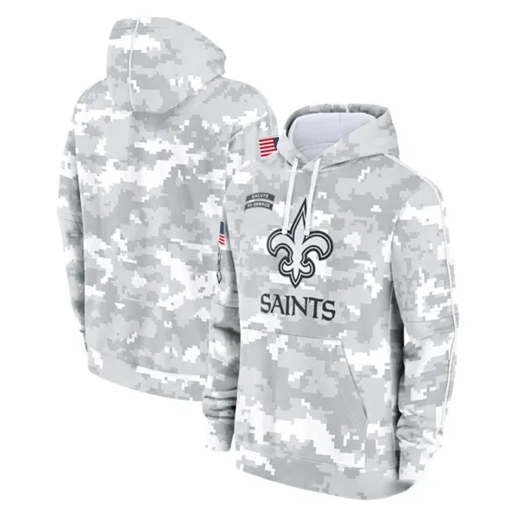 NO.Saints ## Saints Blank Player Arctic Camo Salute to Service Pullover Hoodies Limited Game Gdoa Stitched Jerseys