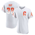SF.Giants #38 Robbie Ray Player White City Connect Home Limited Elite Fdoa Stitched Jerseys