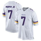 M.Vikings #7 Byron Murphy Jr. Player White Home Game Gdoa Stitched Jerseys