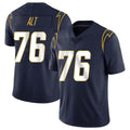 LA.Chargers #76 Joe Alt Player Navy Limited Vapor Untouchable Home Game Gdoa Stitched Jerseys