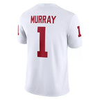 A.Cardinals #1 Kyler Murray Player White Dri-FIT Limited Home Game Gdoa Stitched Jerseys