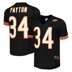 C.Bears #34 Walter Payton Player Navy 1985 Walter Payton Mitchell & Ness Throwback Retired Gdoa Stitched Jerseys