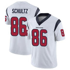 H.Texans #86 Dalton Schultz Player White Limited Vapor Untouchable Home Game Gdoa Stitched Jerseys