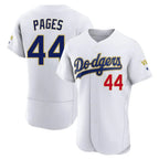 LA.Dodgers #44 Andy Pages Player Gold White 2026 Collection Stadium Limited Elite Fdoa Stitched Jerseys