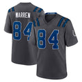 IN.Colts #84 Tyler Warren Player Anthracite 2026 Rivalries Collection Home Game Gdoa Stitched Jerseys