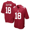 NY.Giants #18 Darius Slayton Player Red Home Game Gdoa Stitched Jerseys