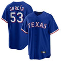 T.Rangers #53 Adolis Garcia Player Royal Home Limited Game Fdoa Stitched Jerseys