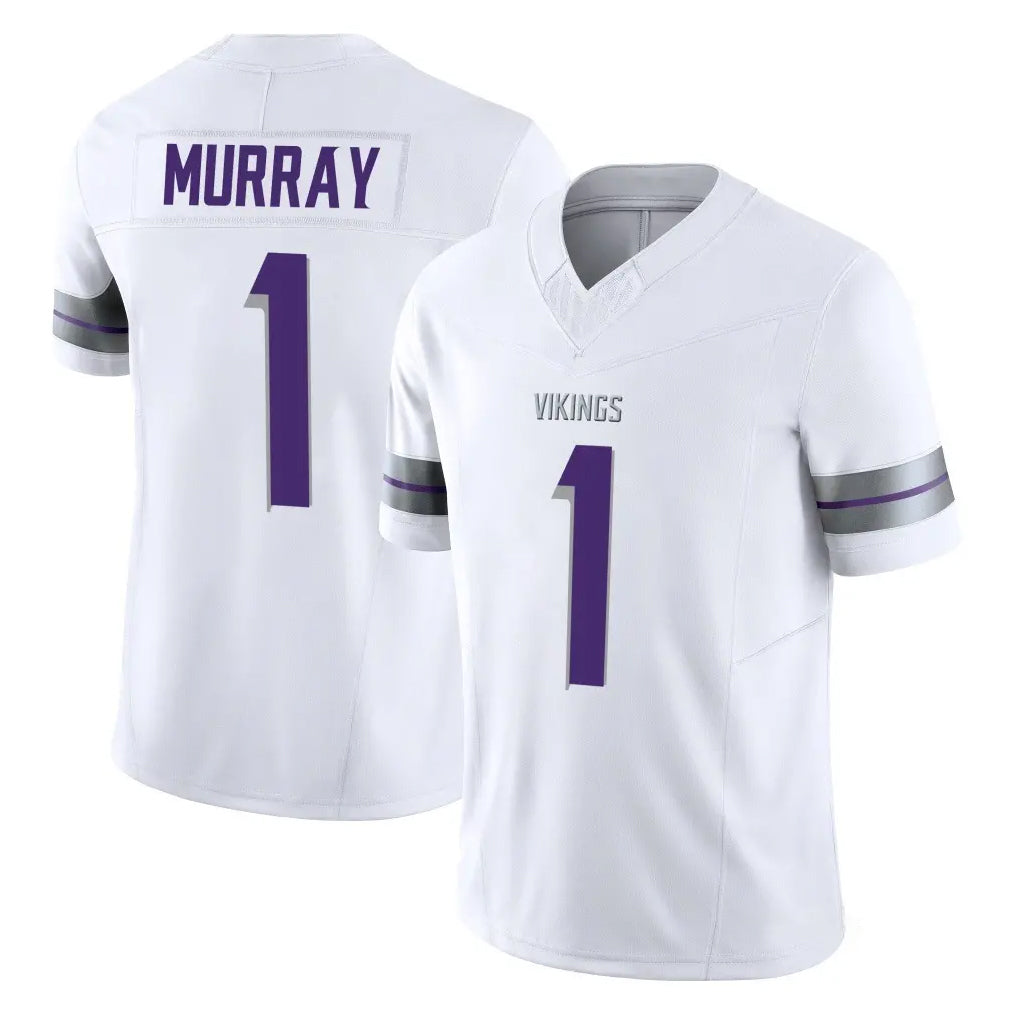 M.Vikings #1 Kyler Murray Player White Limited Alternate Vapor F.U.S.E. Home Game Gdoa Stitched Jerseys