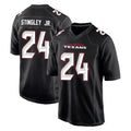 H.Texans #24 Derek Stingley Jr. Player Carbon Black Fashion Home Game Gdoa Stitched Jerseys