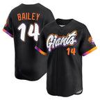 SF.Giants #14 Patrick Bailey Player Black 2025 City Connect Home Limited Fdoa Stitched Jerseys