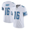 D.Lions #16 Jared Goff Player White Limited Vapor Untouchable Home Game Gdoa Stitched Jerseys