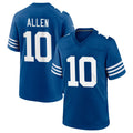 IN.Colts #10 Keenan Allen Player Royal Limited Home Game Gdoa Stitched Jerseys