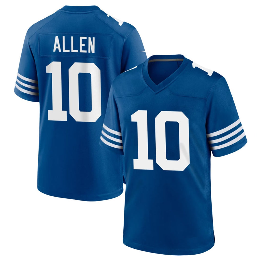 IN.Colts #10 Keenan Allen Player Royal Limited Home Game Gdoa Stitched Jerseys