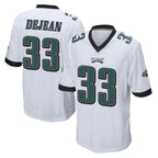 P.Eagles #33 Cooper DeJean Player White Home Game Gdoa Stitched Jerseys