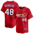 St. Louis Cardinals #48 Ivan Herrera Player Red City Connect Limited Fdoa Stitched Jerseys